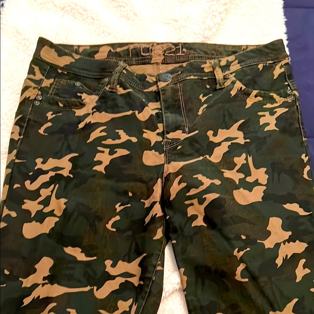 Rue21 Camouflage Skinny Jeans